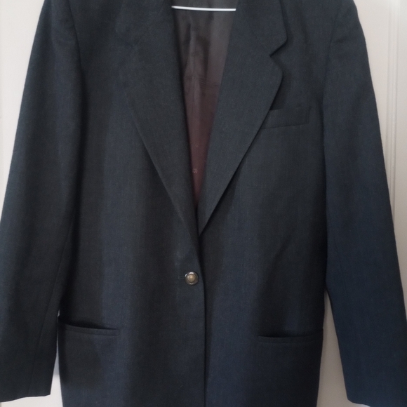Talbot's Black Wool  Blazer - Picture 3 of 16